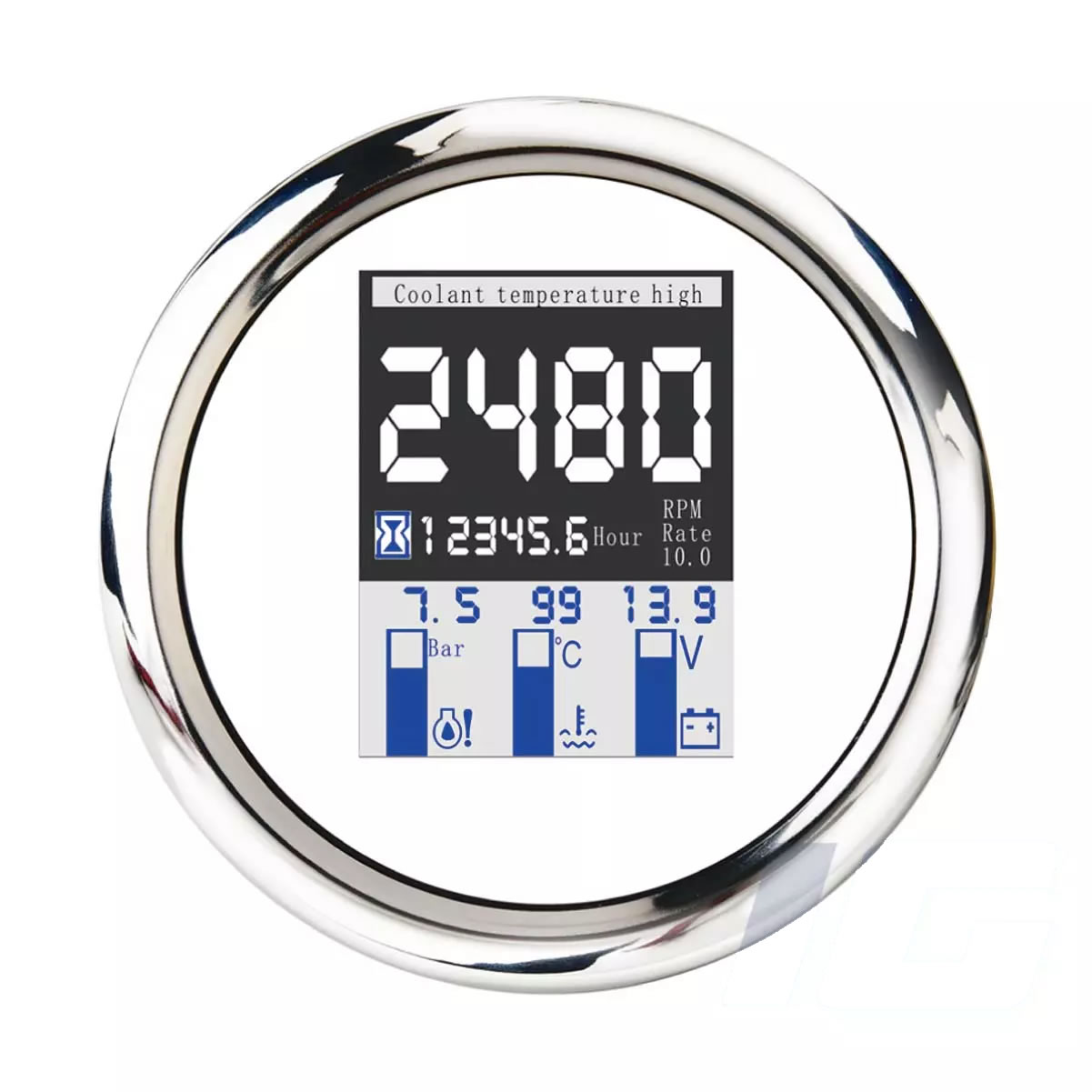 Marine Boat Multifunction Gauges
